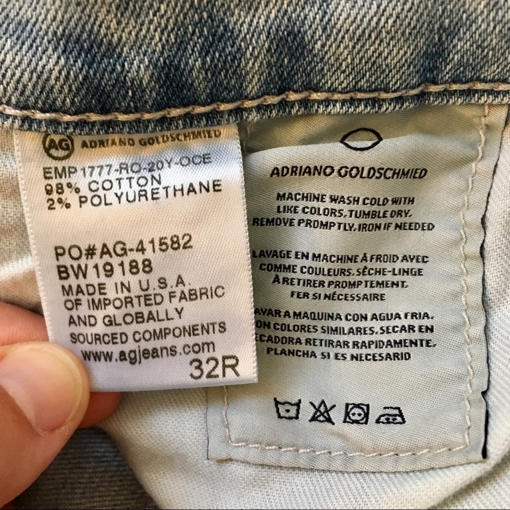 Ag Stonewashed Jeans - image 5